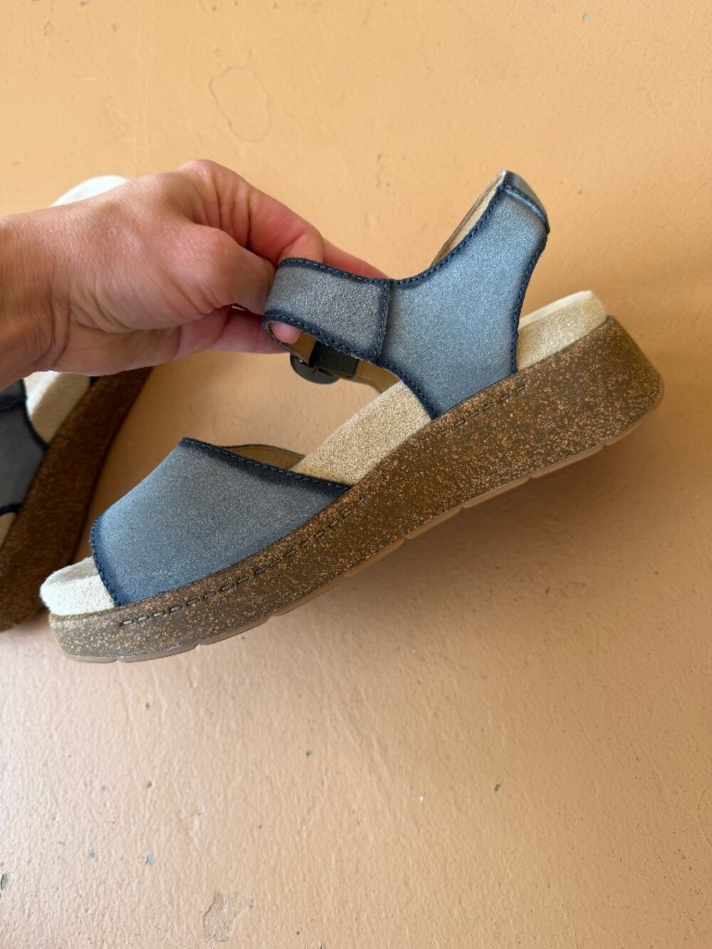 Bianca Platform Wedge Sandals Clogs 39 - Picture 2 of 9